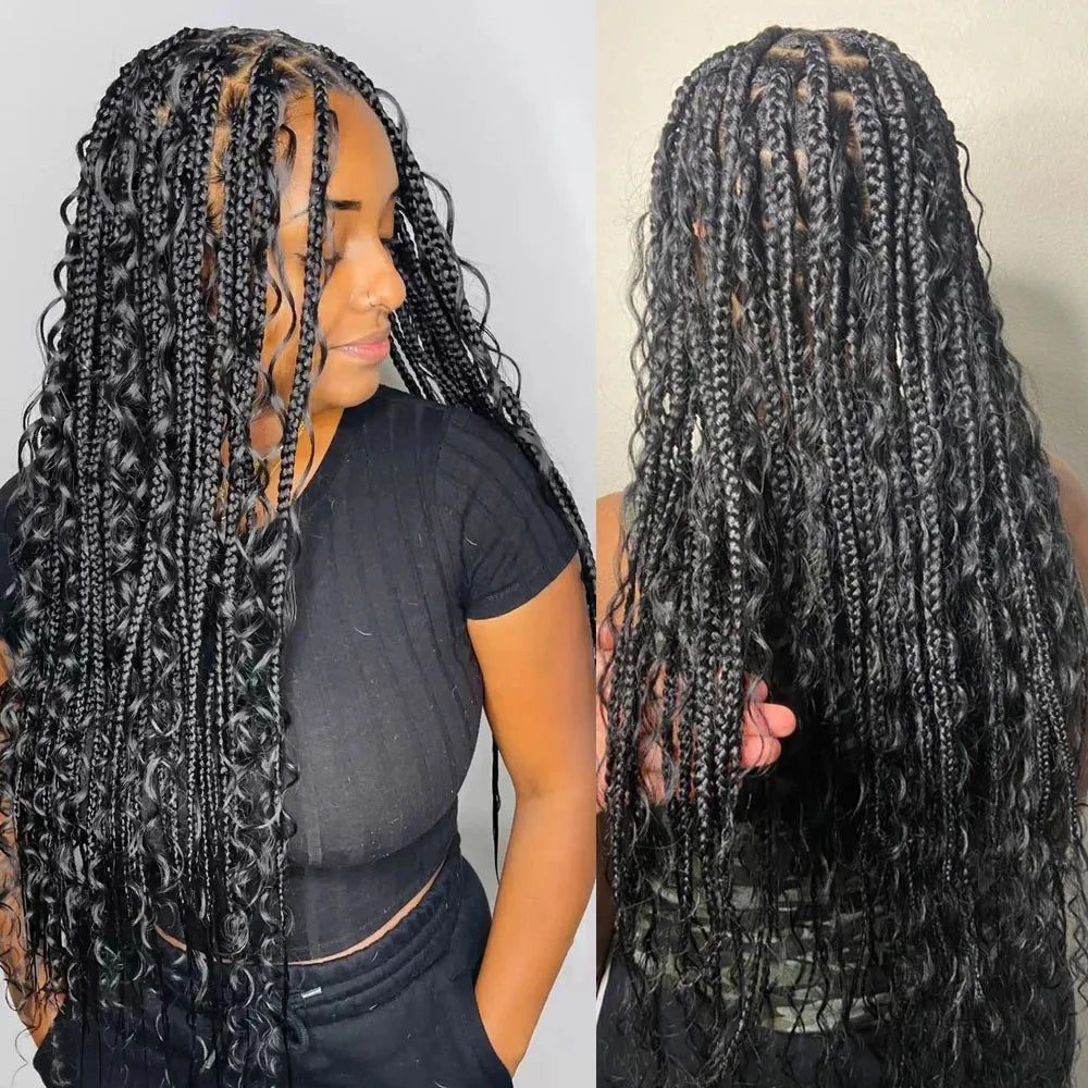 Human Braiding Hair for Boho Braids Bulk Human Hair Deep Wave For Braiding Deep Curly No Weft Brazilian Remy Hair Extensions