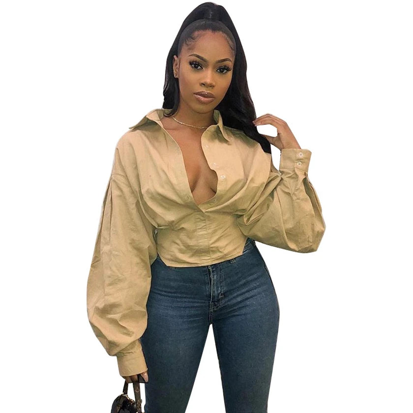 Spoken Dreams: Sexy Low-cut Blouse