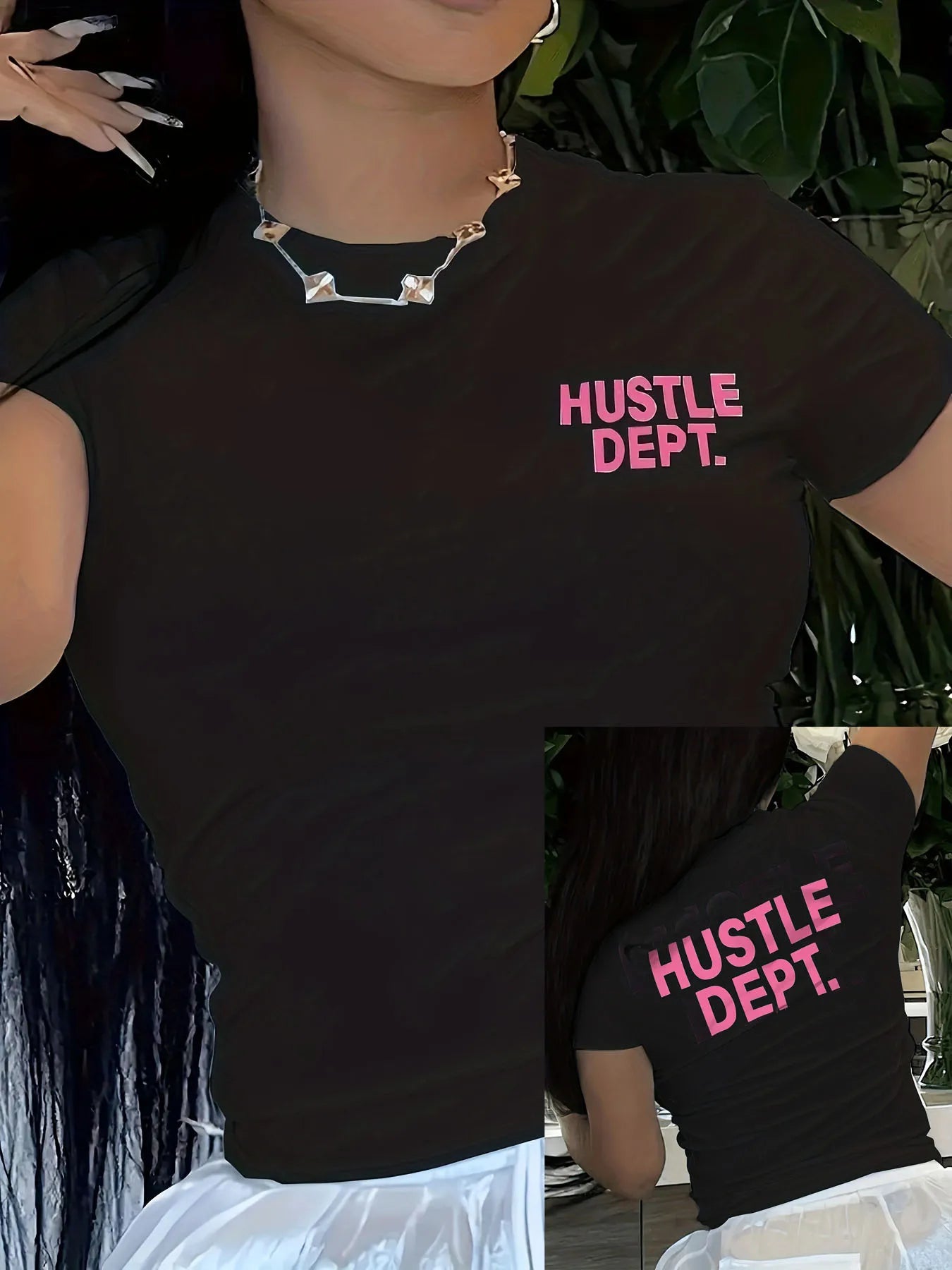 Spoken Dreams: Hustle Dept Print T-Shirts