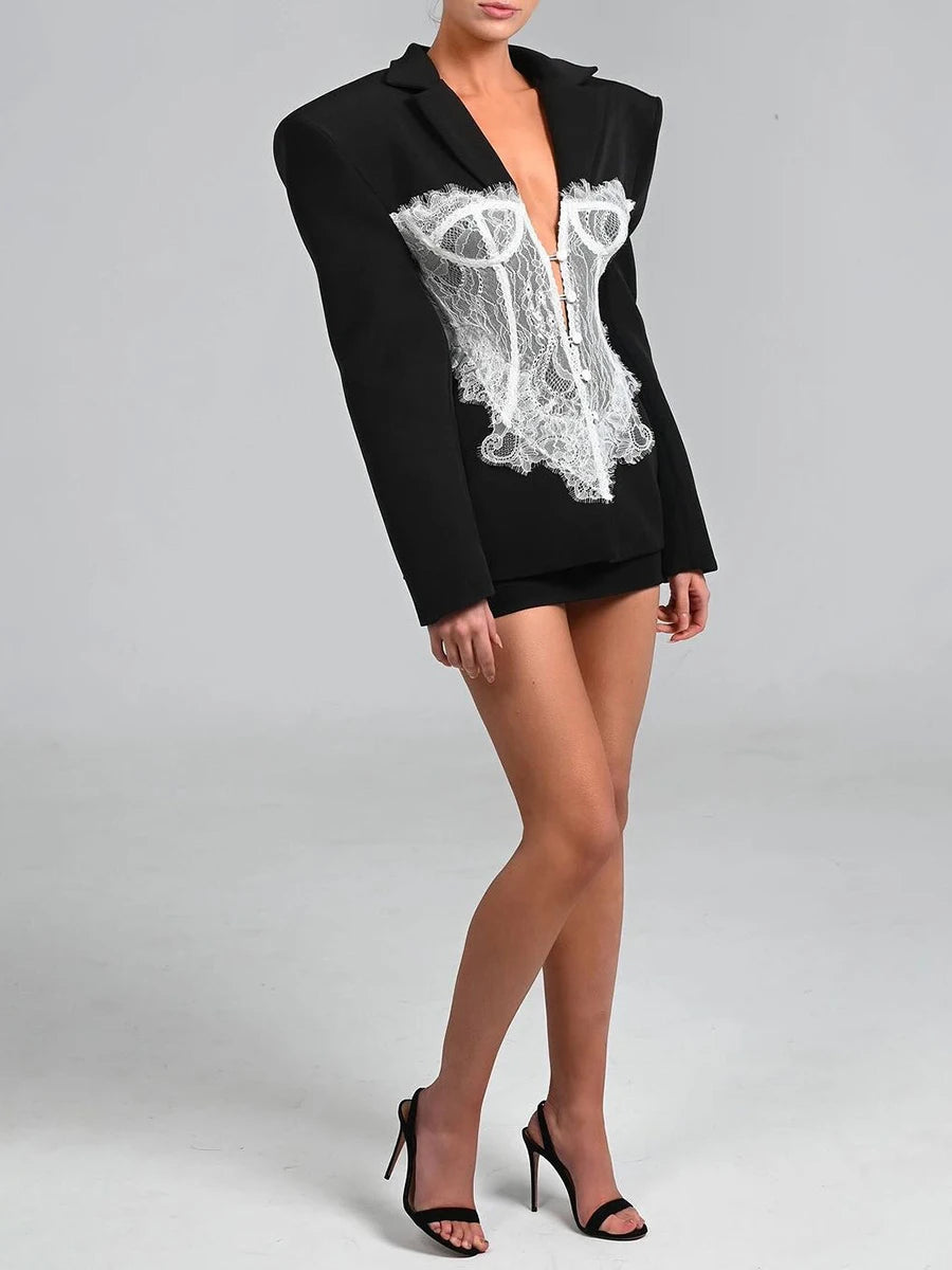 Spoken Dreams: Tunic Temperament Blazer