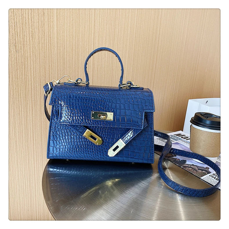 Elegant Ladies Shoulder Bag Crossbody-Bag Option Genuine Leather Popular Classic Handbag Design