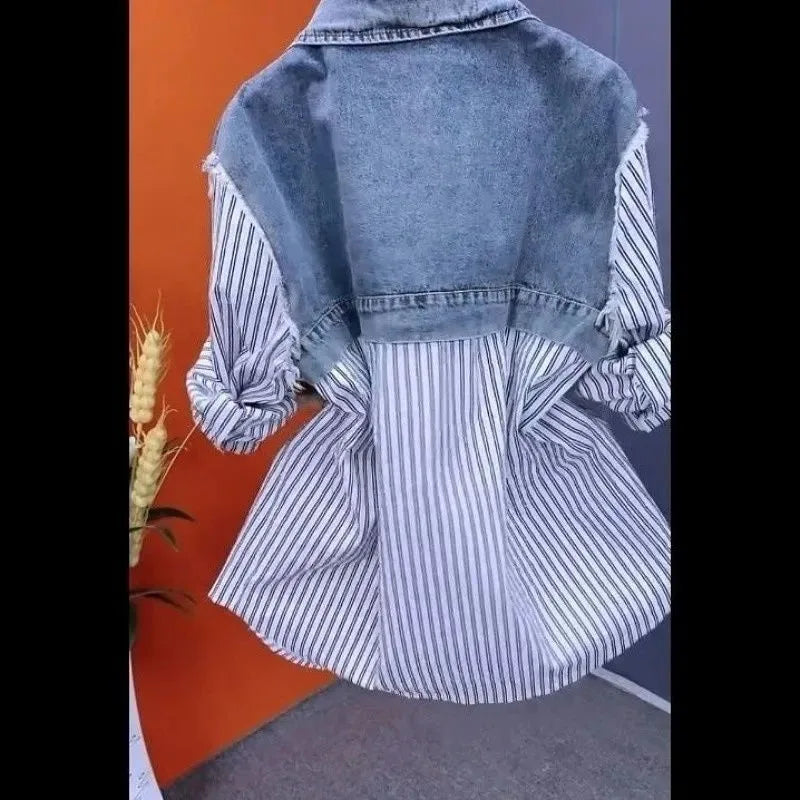 Spoken Dreams: Women's Casual Denim Jacket