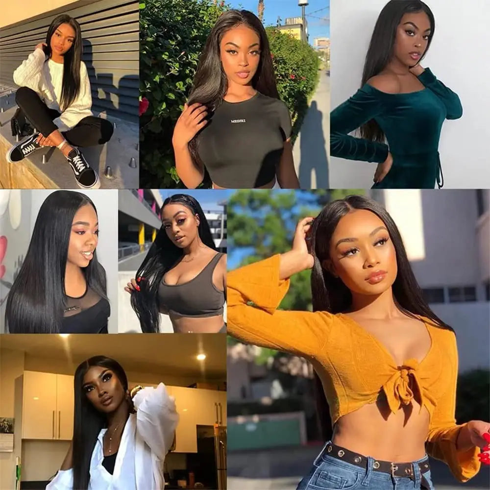 12A 30 Inch Human Hair Bundles Brazilian Hair Weave Bundles Straight Human Hair Bundles 30 Inch Bundles Hair Extensions