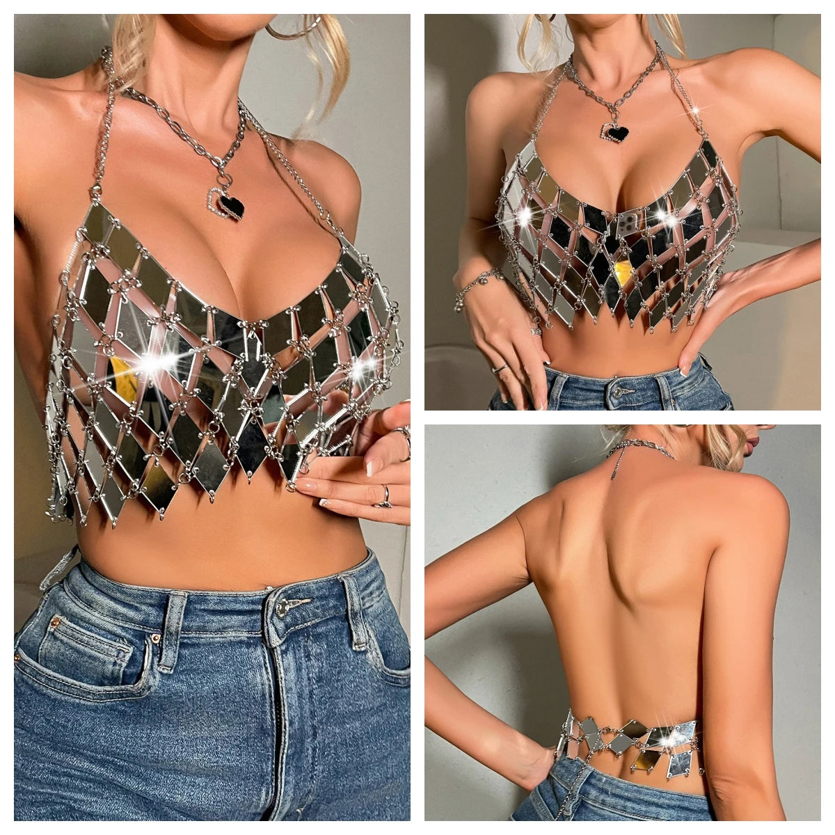 Spoken Dreams: Sexy Tassels Chest Chain