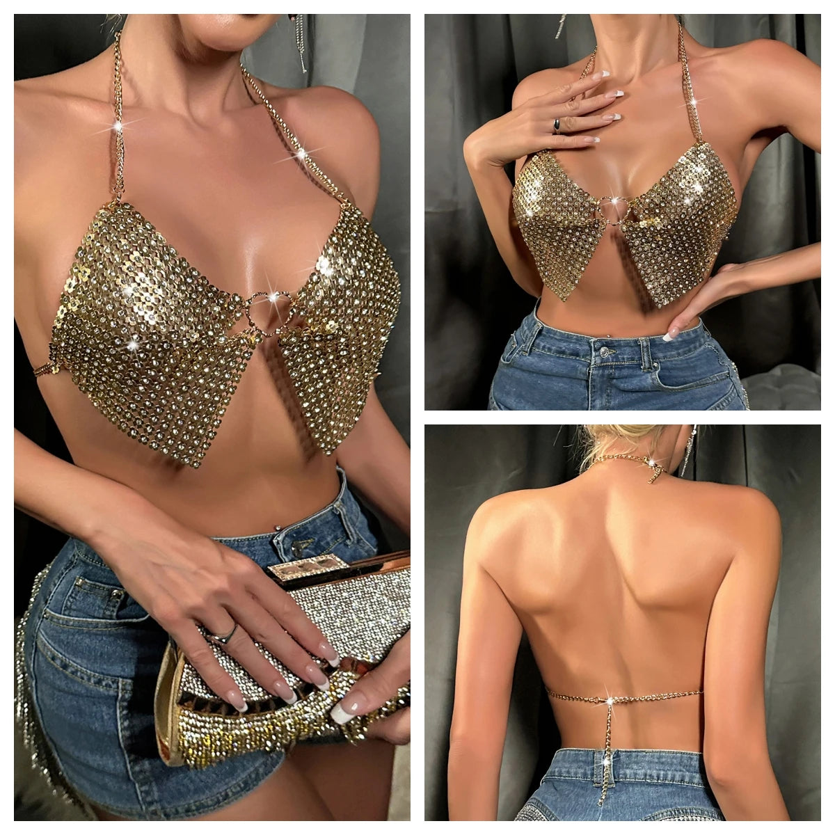 Spoken Dreams: Sexy Tassels Chest Chain