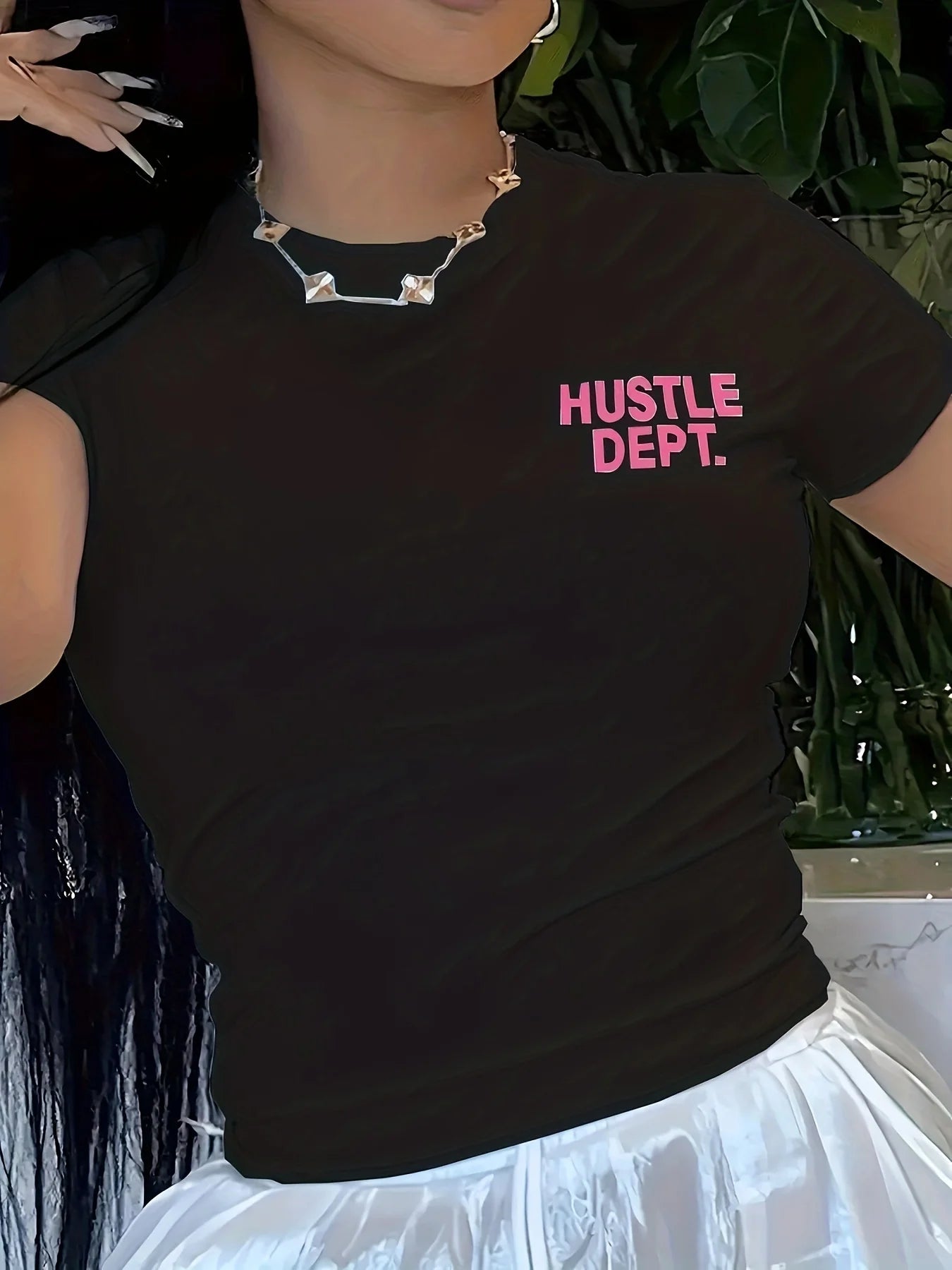 Spoken Dreams: Hustle Dept Print T-Shirts
