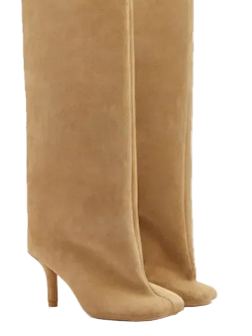 Spoken Dreams: Winter Slim High Heels Knee High Women