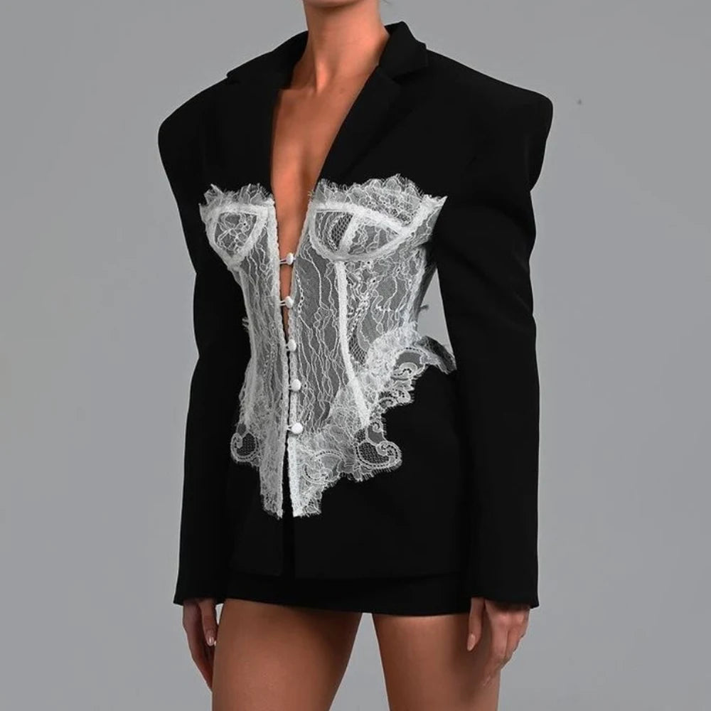 Spoken Dreams: Tunic Temperament Blazer