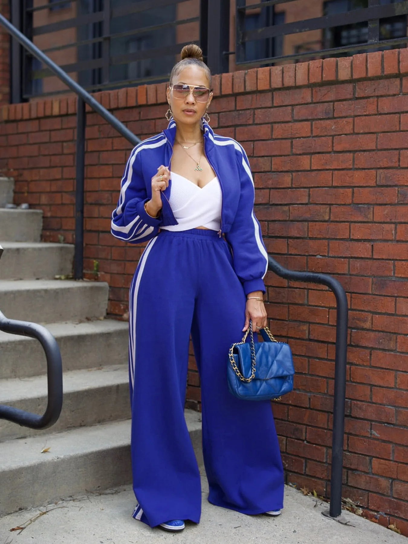 Spoken Dreams: Women's Two Piece Casual Tracksuits Set
