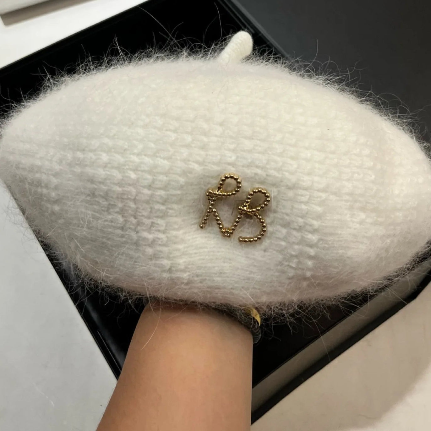 Spoken Dreams: Woman's Wool Beret Hat