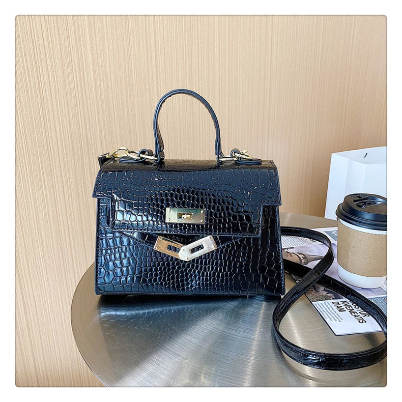 Elegant Ladies Shoulder Bag Crossbody-Bag Option Genuine Leather Popular Classic Handbag Design
