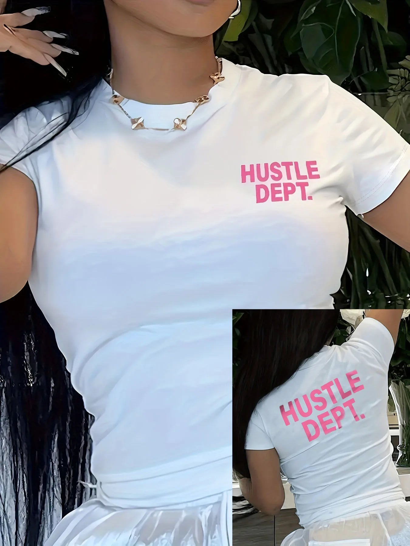 Spoken Dreams: Hustle Dept Print T-Shirts