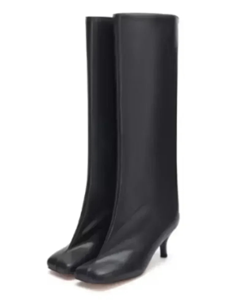 Spoken Dreams: Winter Slim High Heels Knee High Women