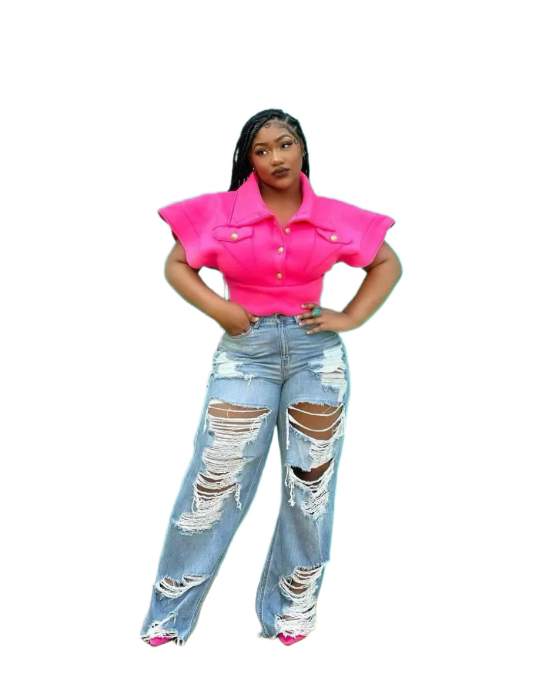 Women Long Pants Elegant Splice Straight Trousers