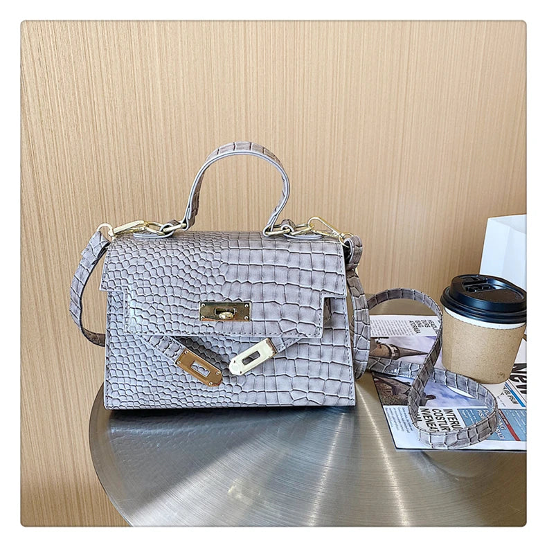 Elegant Ladies Shoulder Bag Crossbody-Bag Option Genuine Leather Popular Classic Handbag Design