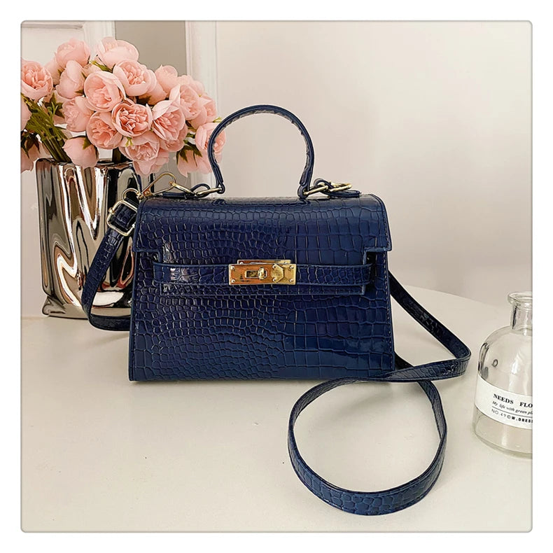 Elegant Ladies Shoulder Bag Crossbody-Bag Option Genuine Leather Popular Classic Handbag Design