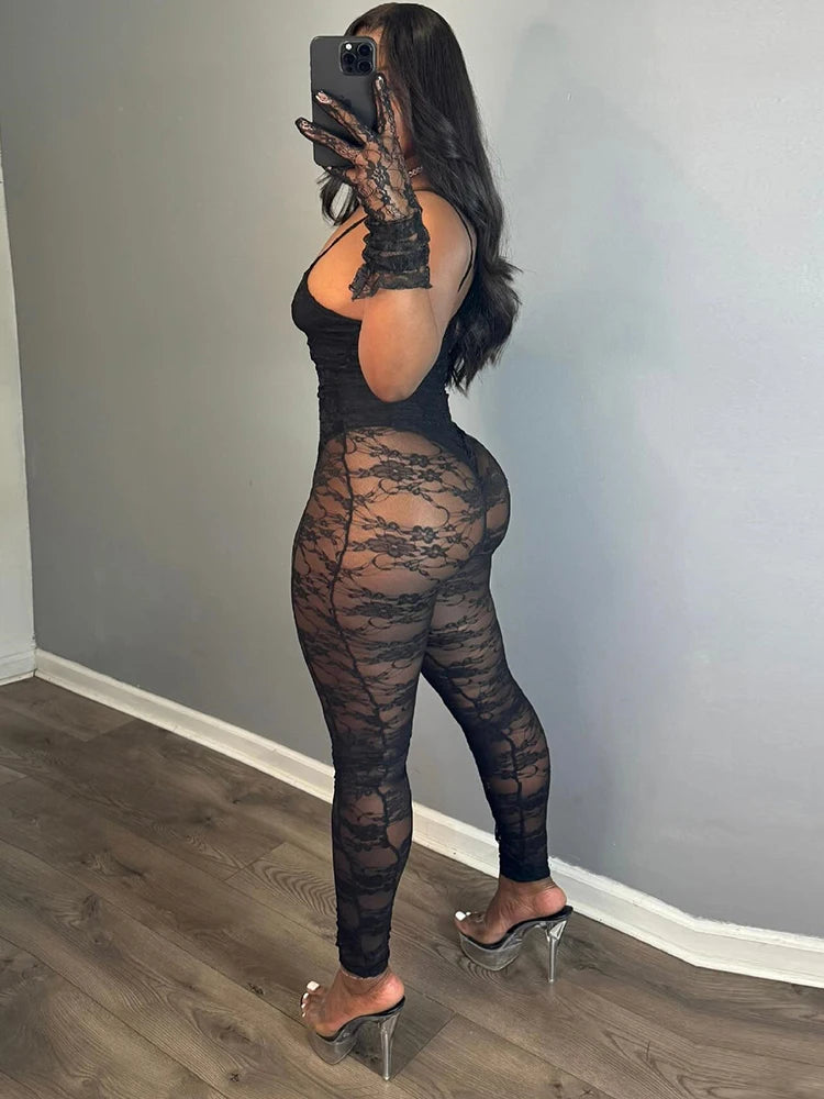 Sexy Lace Jumpsuit