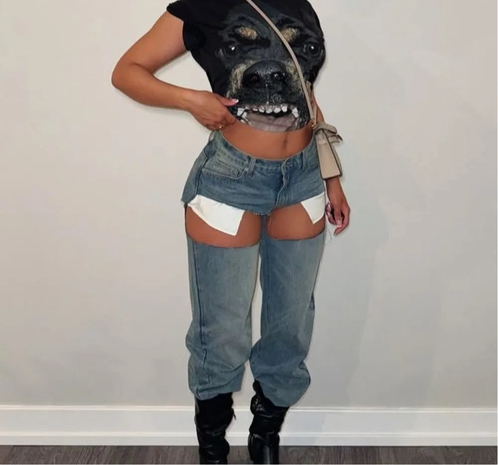 Spoken Dreams: Sexy Denim High Waist Jeans