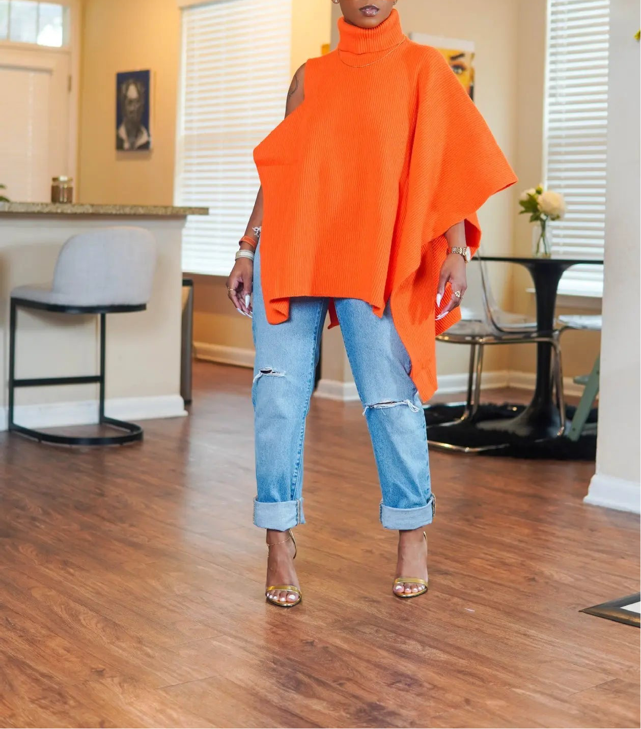 Spoken Dreams: Women Winter Turtleneck Sweater