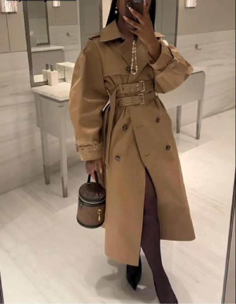 Spoken Dreams: Women Full Hooded Trench Crop Jacket