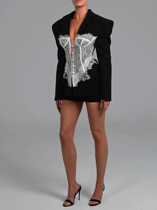 Spoken Dreams: Tunic Temperament Blazer