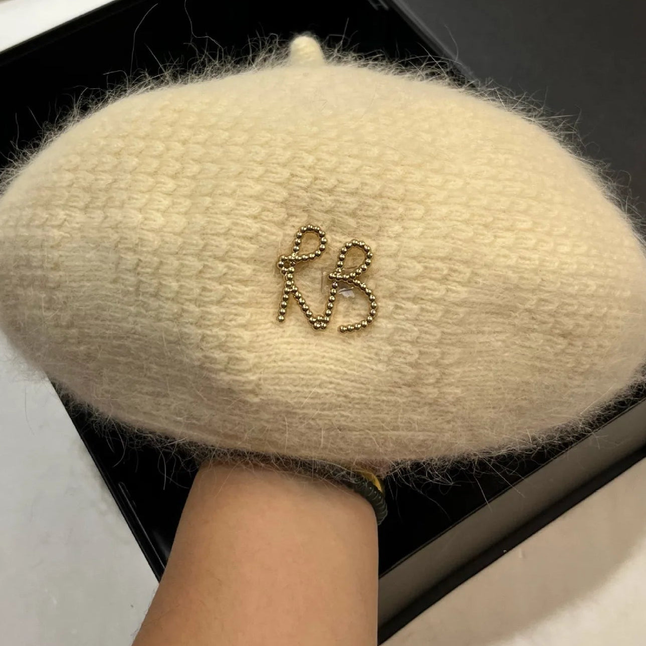 Spoken Dreams: Woman's Wool Beret Hat