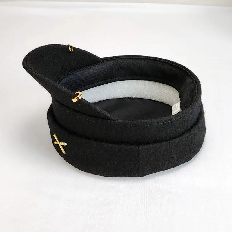Spoken Dreams: Woolen Newsboy Letter RB Military Caps