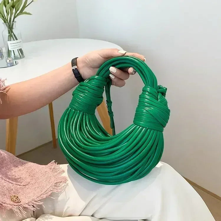 Luxury Designer Handwoven Noodle Bags