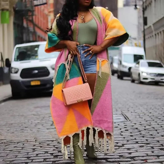 Spoken Dreams: Winter Knitted Cardigan Sweater