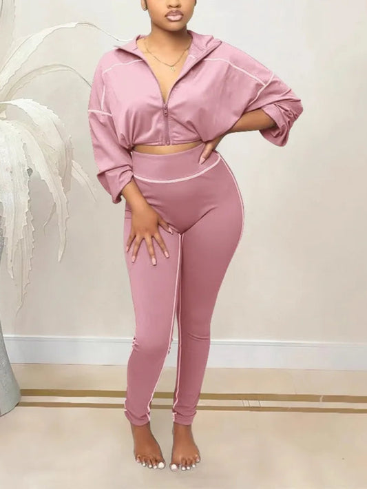 Spoken Dreams: Women's Comfort Sporty Two-Piece Tracksuits