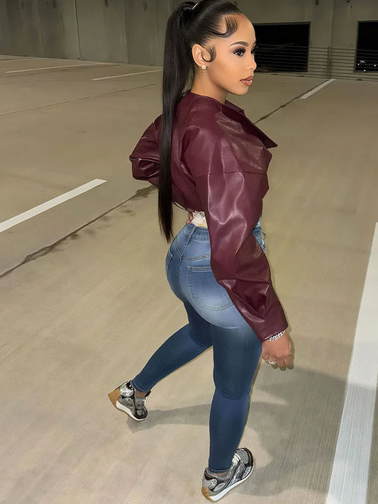 Spoken Dreams: Classic Hipster Crop Jacket