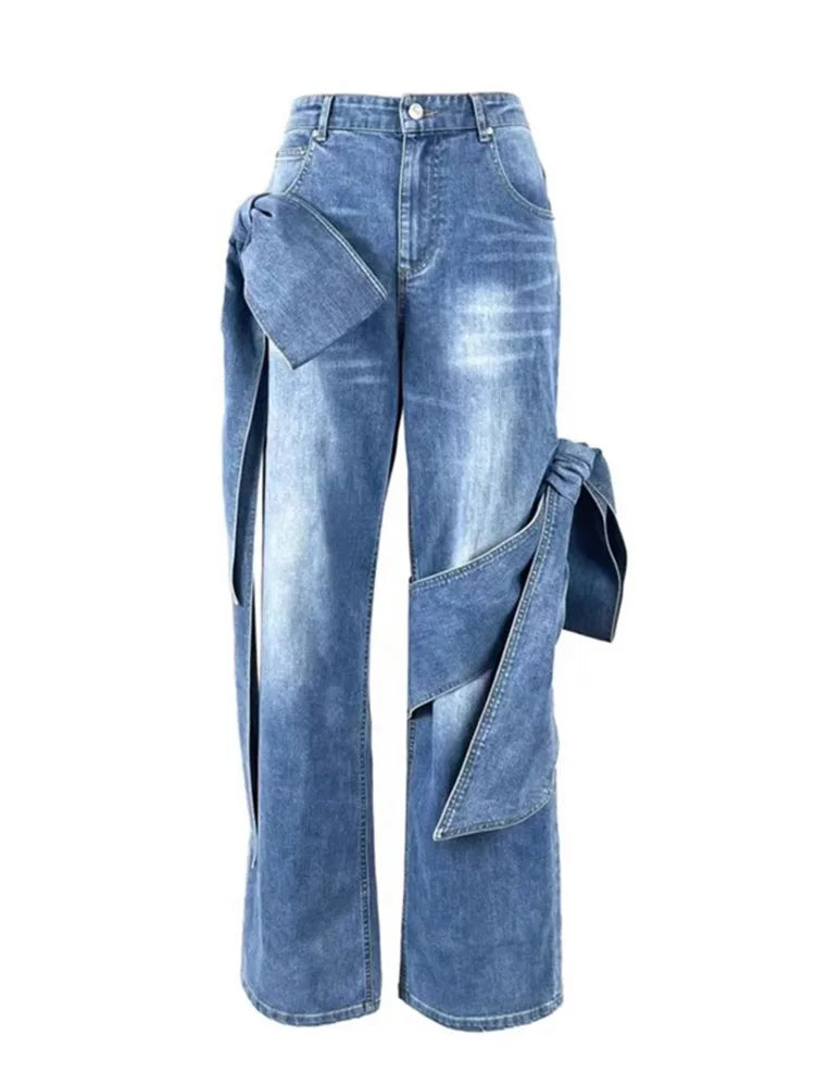 Spoken Dreams: Women Two Piece Jean Set