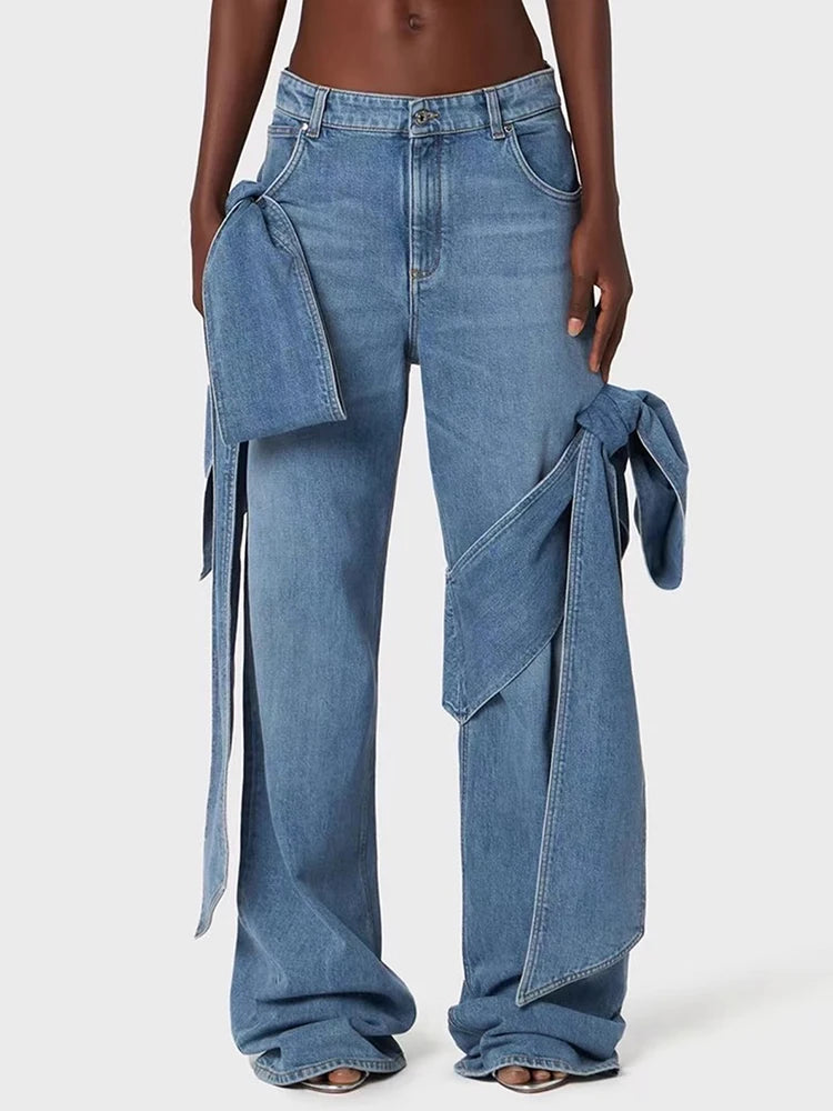 Spoken Dreams: Women Two Piece Jean Set
