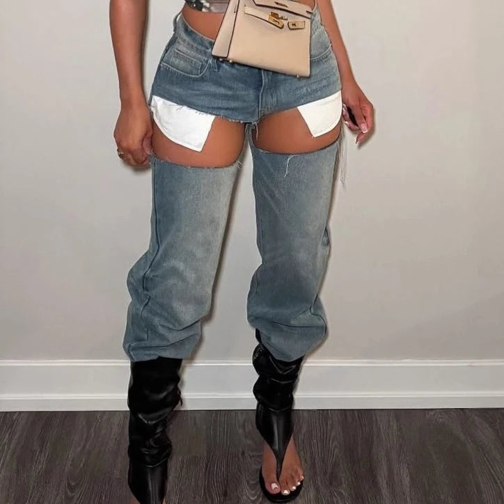 Spoken Dreams: Sexy Denim High Waist Jeans