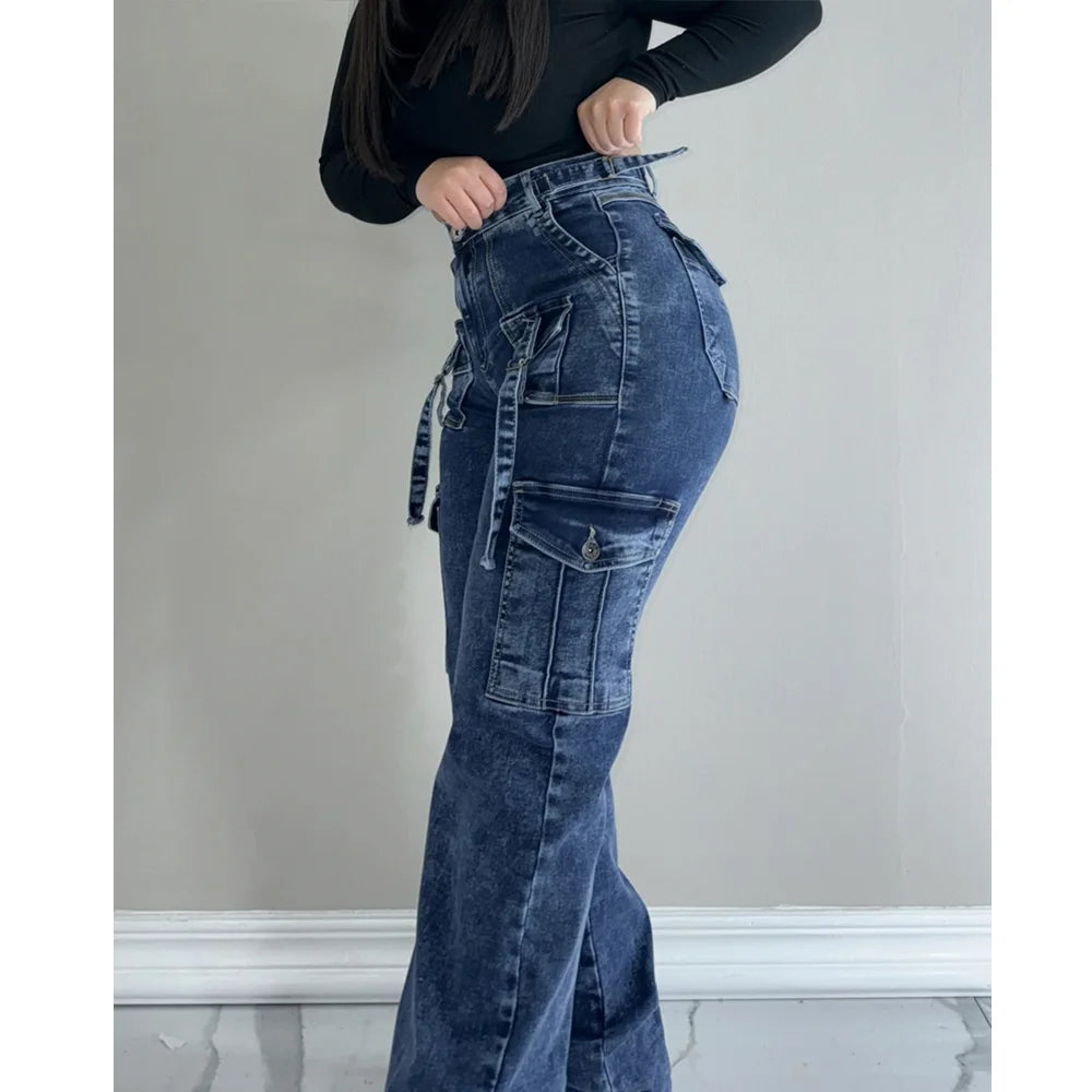 Spoken Dreams: Cargo Straight Denim Straight Safari Jeans