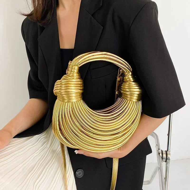 Luxury Designer Handwoven Noodle Bags