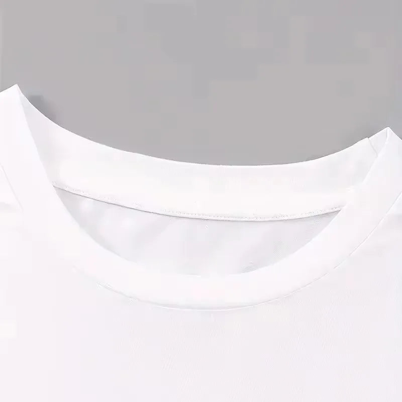 Spoken Dreams: Baddie Letter Print Crew Neck T-Shirt
