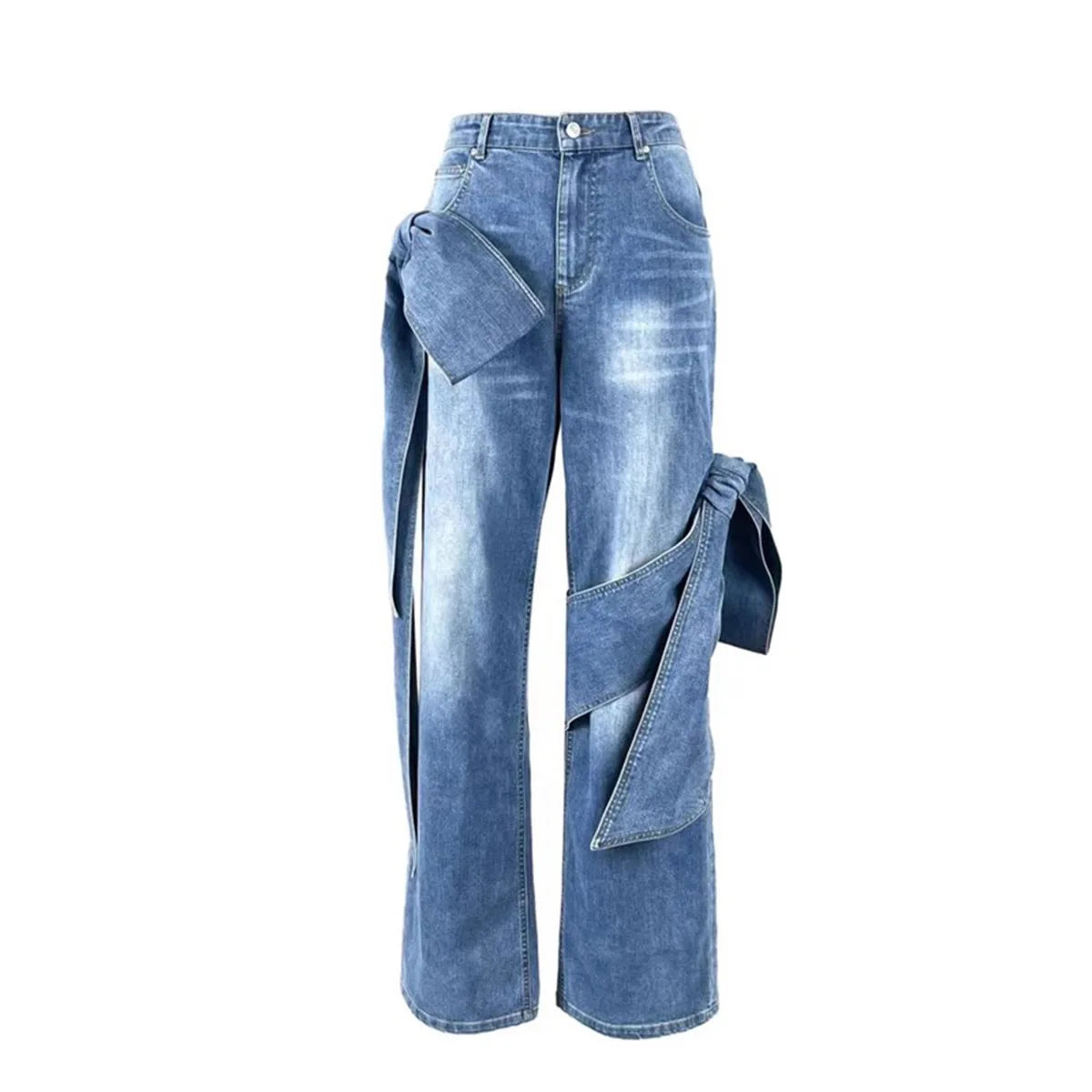 Spoken Dreams: Women Two Piece Jean Set