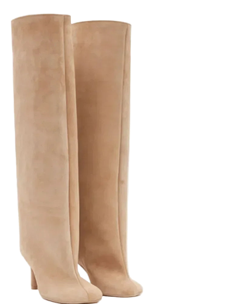 Spoken Dreams: Winter Slim High Heels Knee High Women