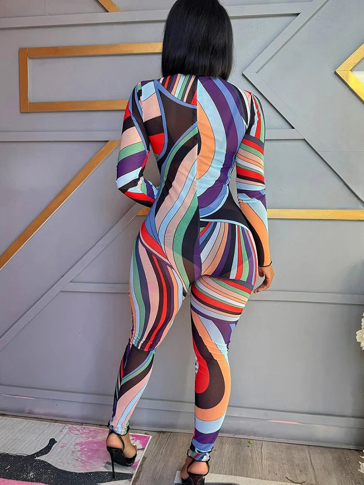 Sexy Colorful Jumpsuit
